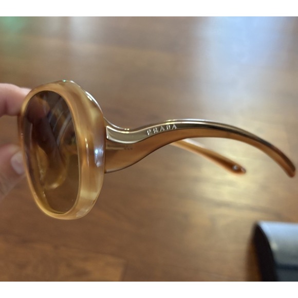PRADA Sunglasses camel Ladies With Case SPR09L-A - Picture 13 of 14
